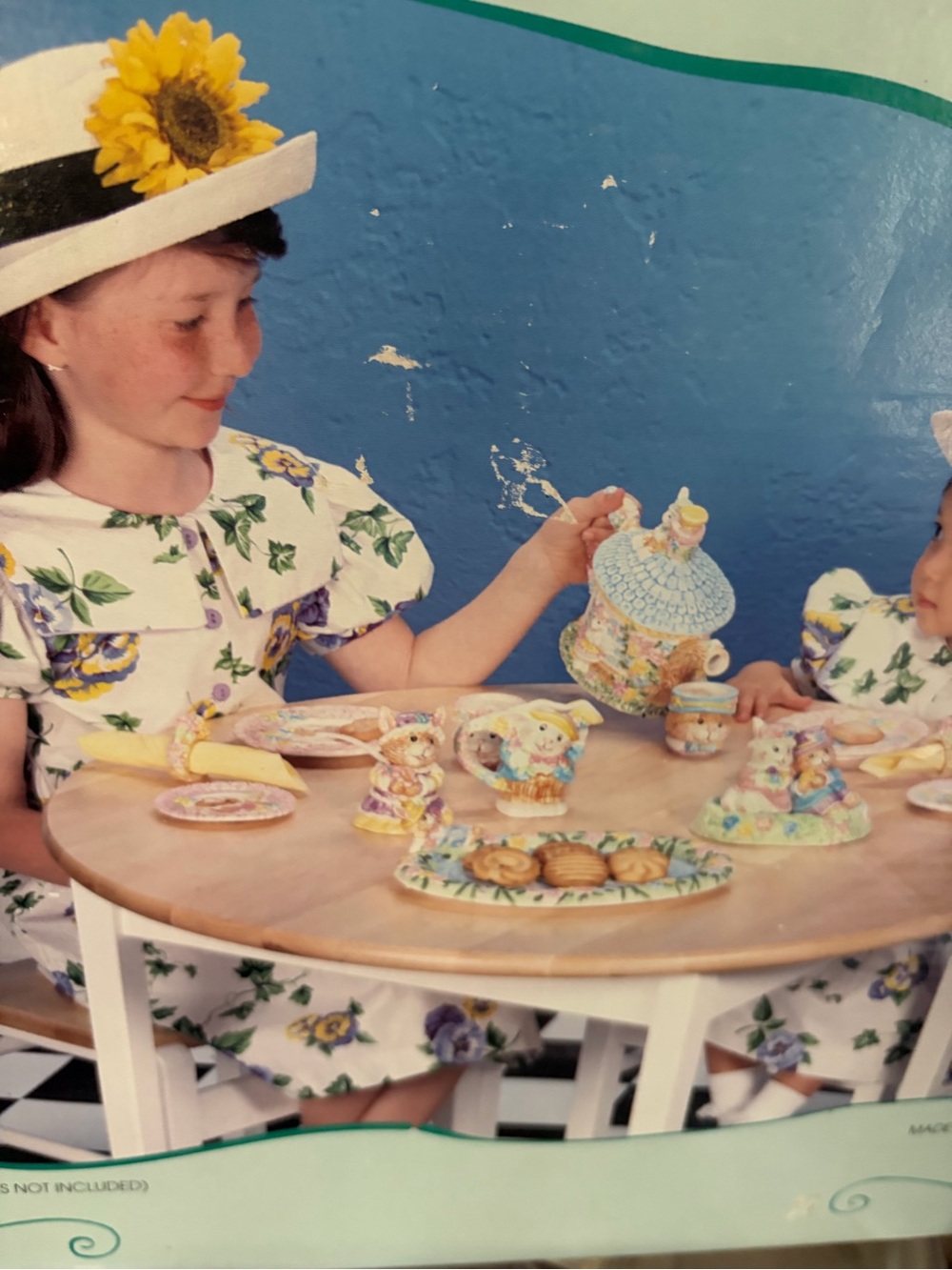 Mercuries Bunnies In The Garden Tea Set 1994 - Picture 2 of 16